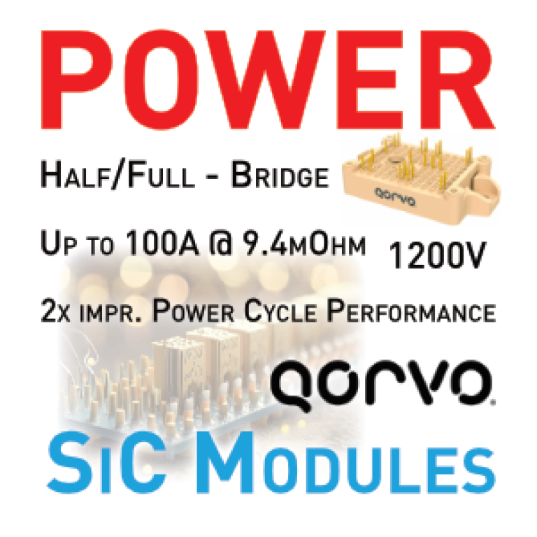 Ineltek » Blog Archiv 1200V SiC Power-Module • Qorvo • Ineltek News