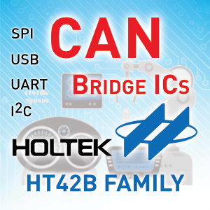 Holtek CAN Bridge IC HT42Bxx6-1